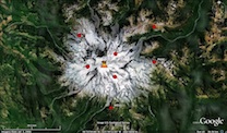Map of cluster volcano-rainier-proximal
